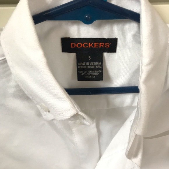 Boys White button down - Picture 2 of 2